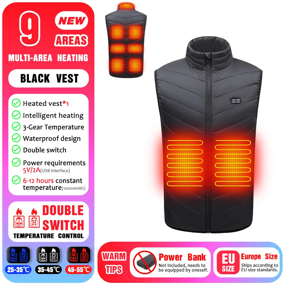 Electric Heated Vest Unisex