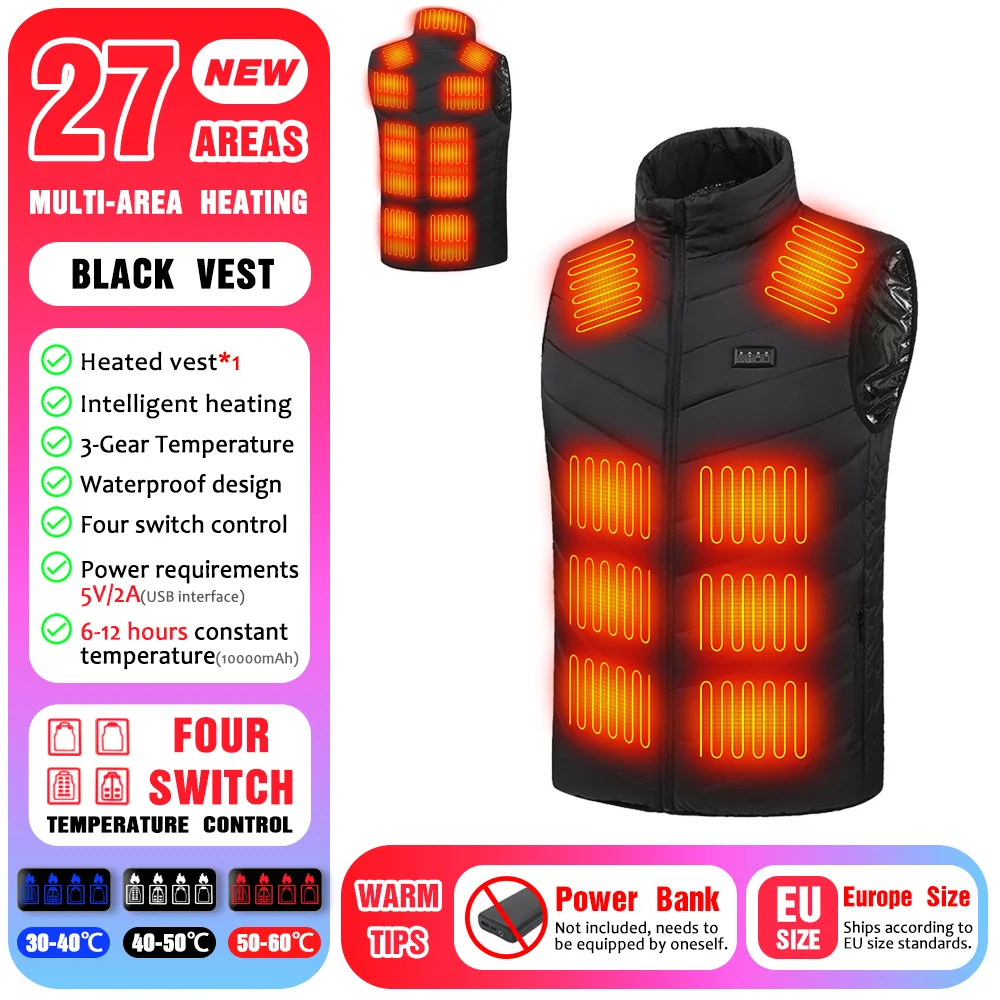 Electric Heated Vest Unisex
