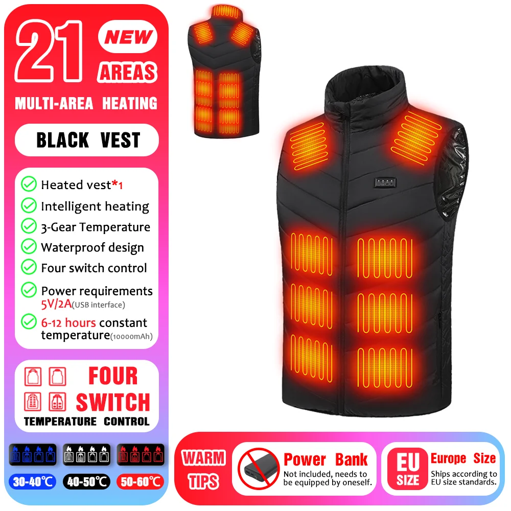 Electric Heated Vest Unisex