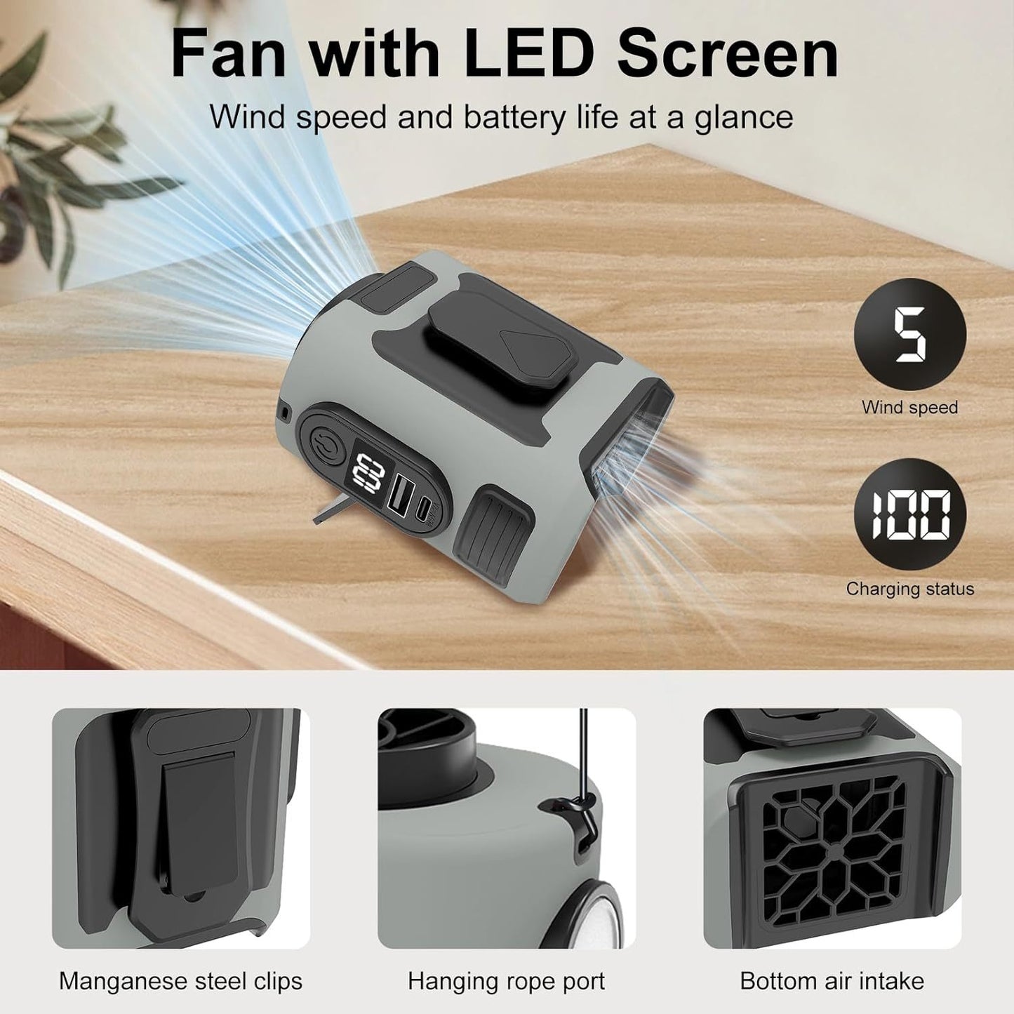 Portable Waist Fan